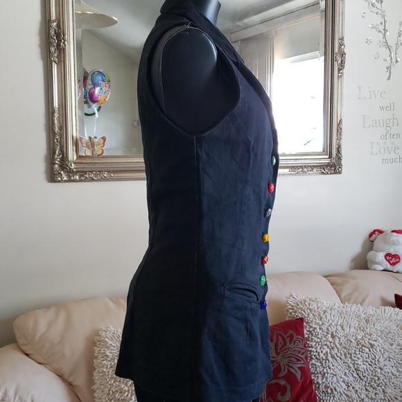 Vintage Sum-Es denim vest - Picture 3 of 6
